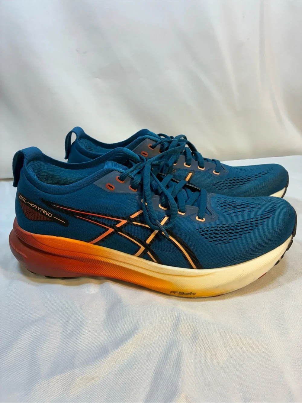 ASICS Gel-Kayano 31 Rich Navy Spice Latte Running Shoes Men’s Size 11 1011B867